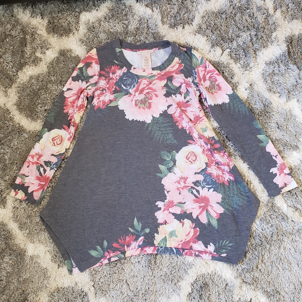 Pink Floral Shirt
